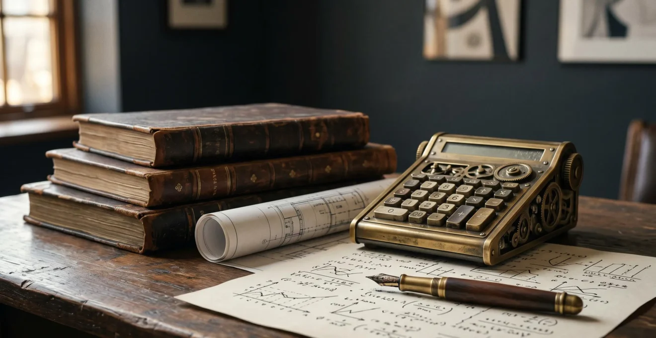 Strategic tax planning concept showing financial documentation and calculation tools